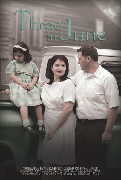 Three in June (2015) постер